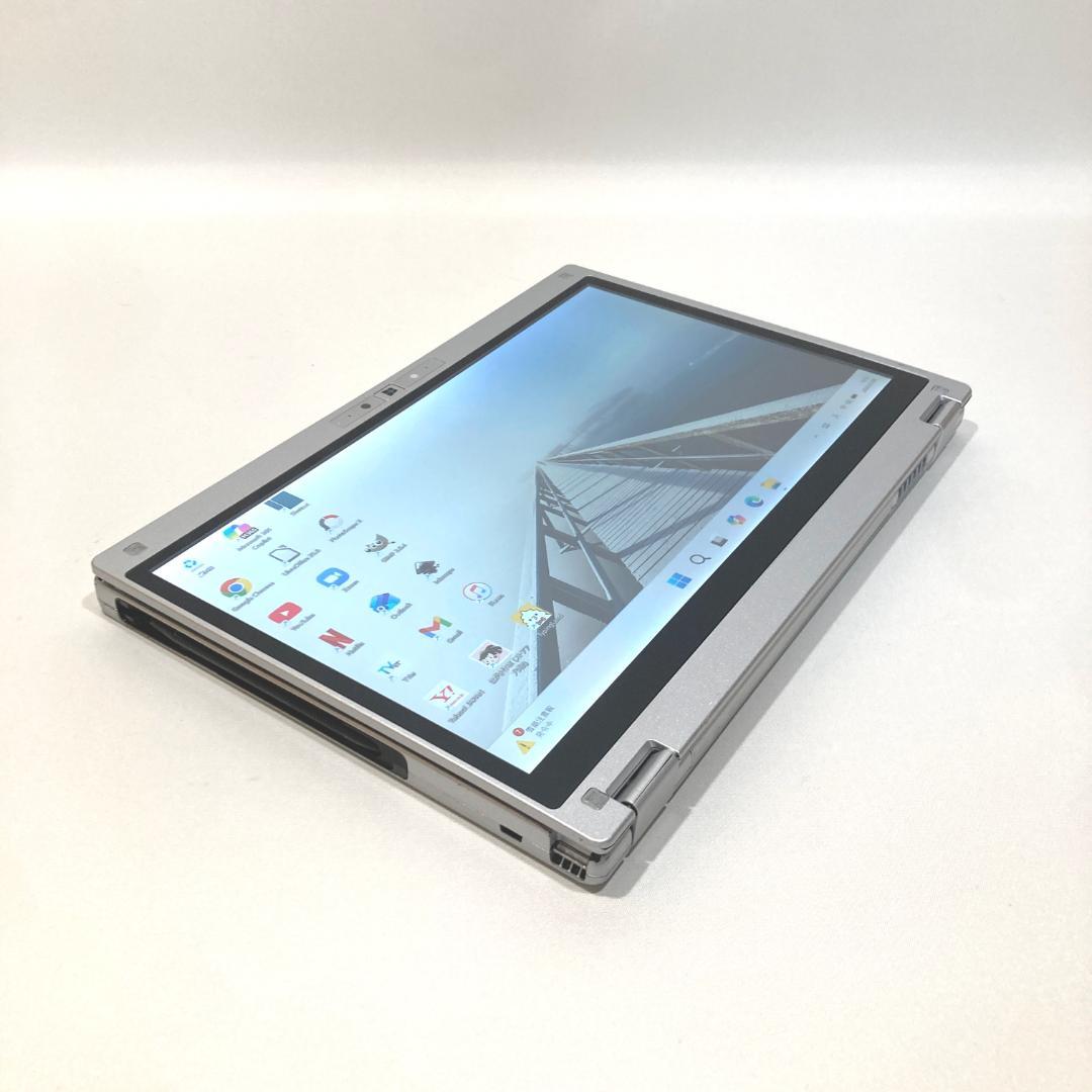 初心者✨超大容量・タッチパネル✨シルバー✨すぐ使えるノートパソコン◇D436-3