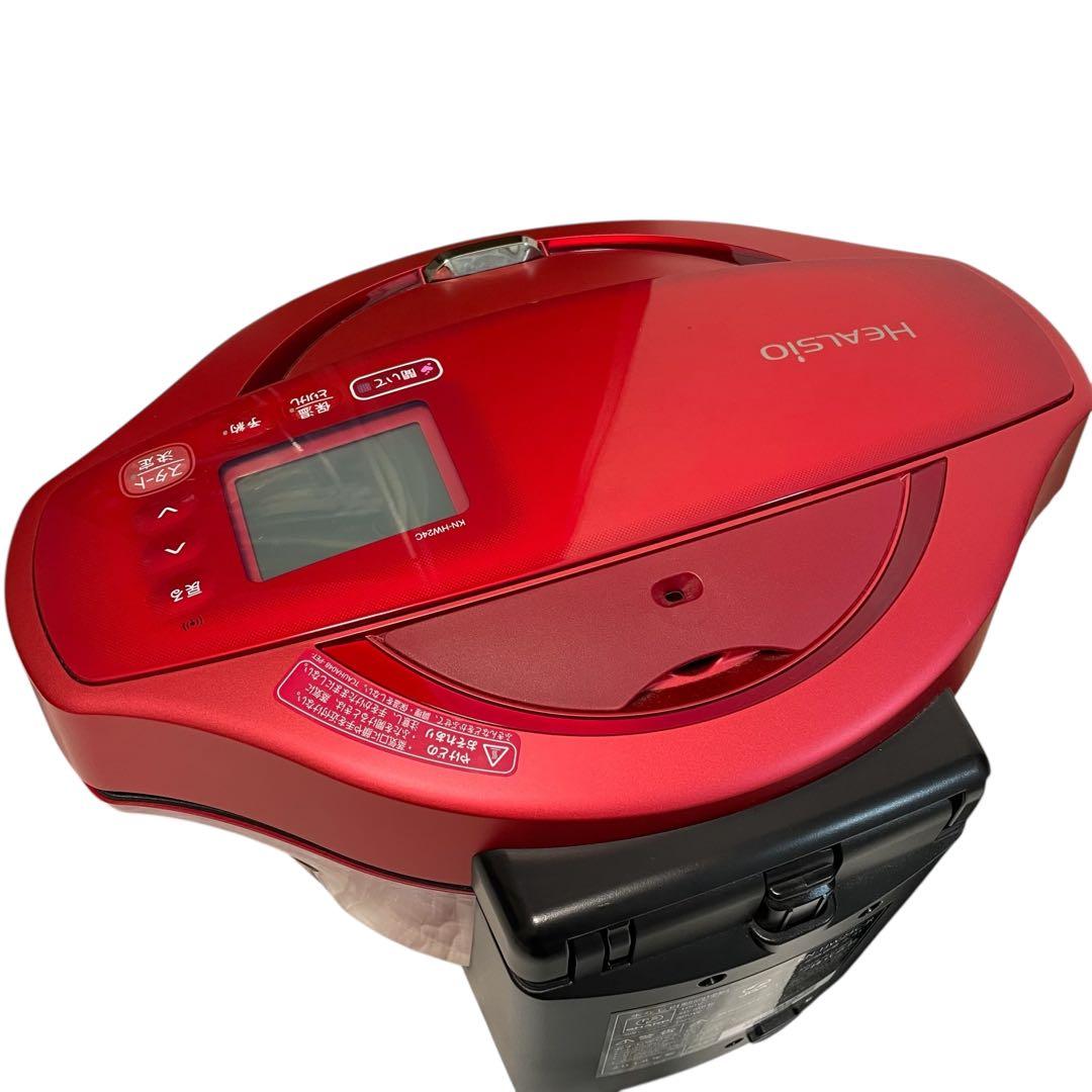 【美品】シャープ ヘルシオ ホットクック KN-HW24C-R レッド 2.4L
