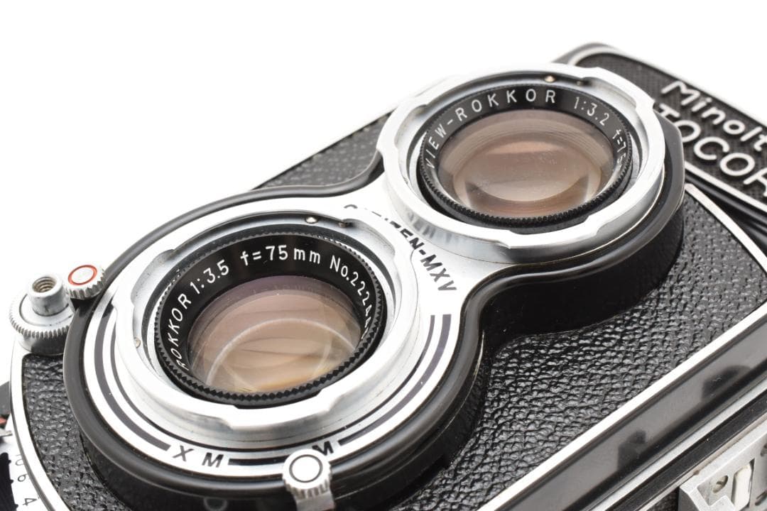 【難あり美品】Minolta AUTOCORD 二眼レフ 皮ケース付き