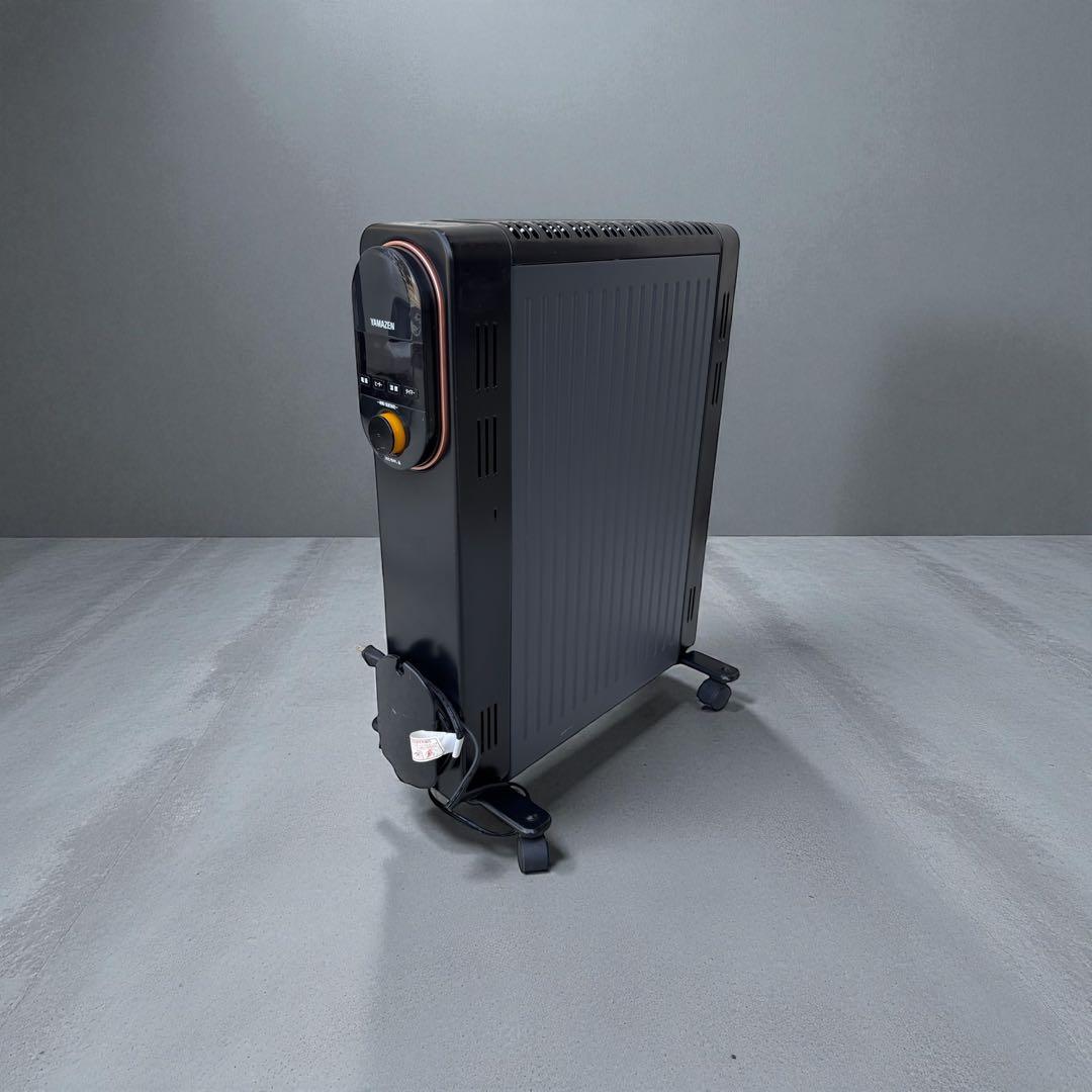 YAMAZEN 山善 オイルレスヒーター DOL-J12(BK) 2022モデル