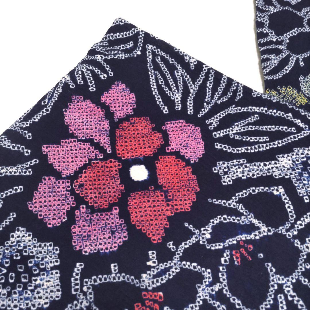 絞り浴衣　有松鳴海絞り　ゆかた　浴衣