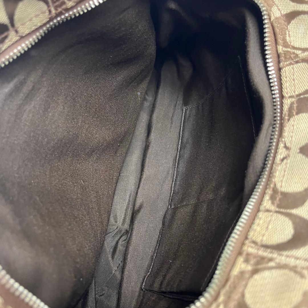 バッグ Vintage Coach Soho Bag Beige Signature