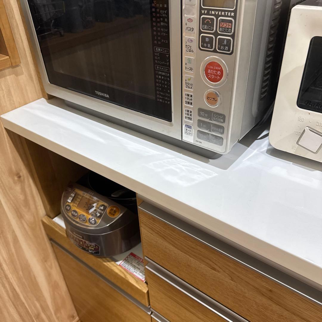 ※ tiaraladyさん専用※ニトリ　キッチンボード　160幅　ライトブラウン