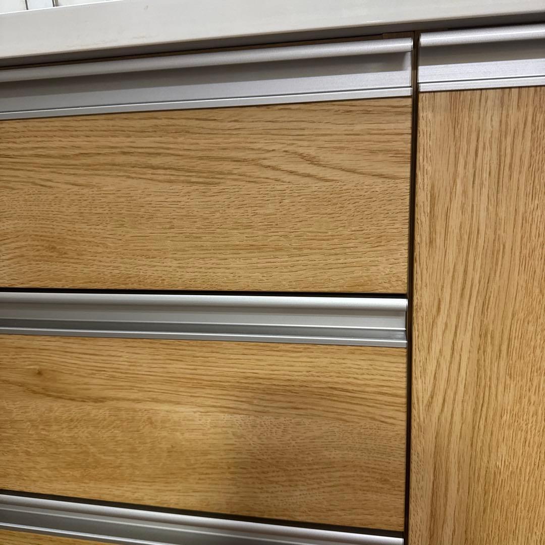 ※ tiaraladyさん専用※ニトリ　キッチンボード　160幅　ライトブラウン