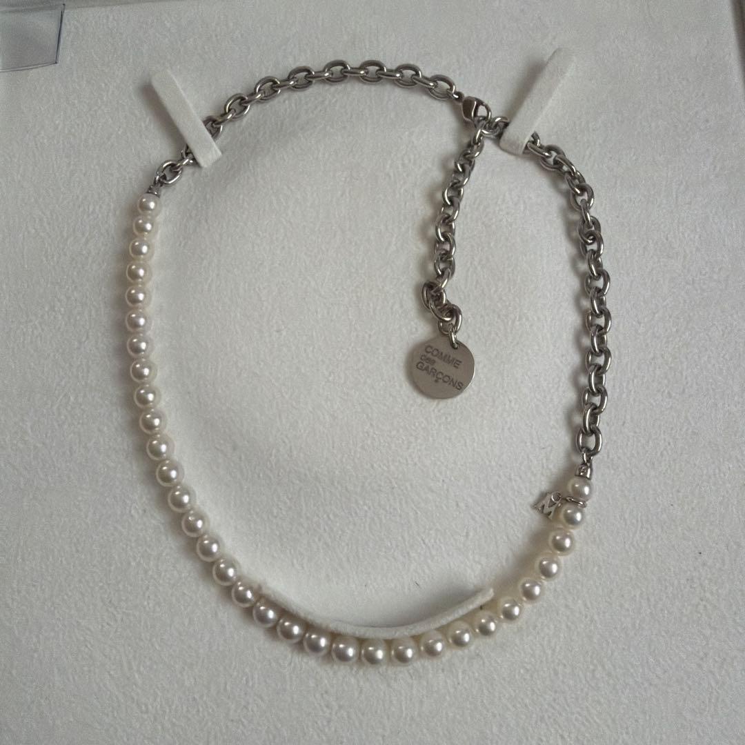 MIKIMOTO × COMME des GARÇONS パールネックレス