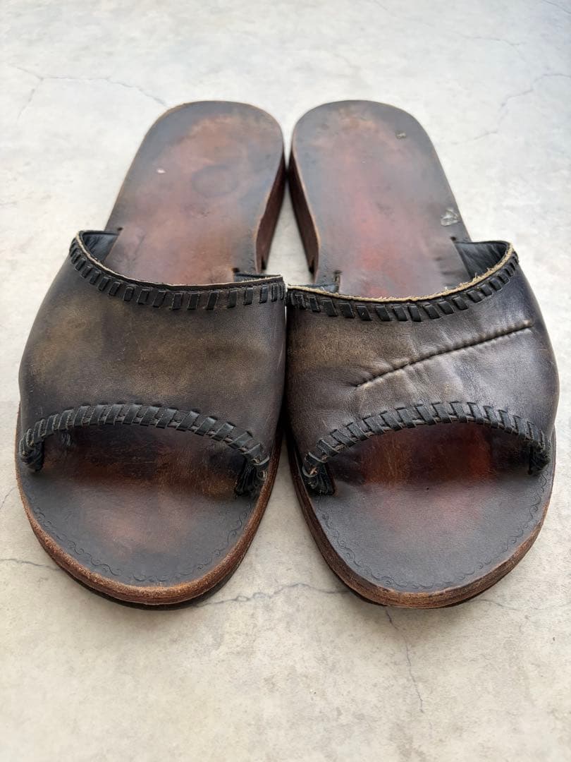 PEZZETTINO イタリア工房製品　レザーサンダル