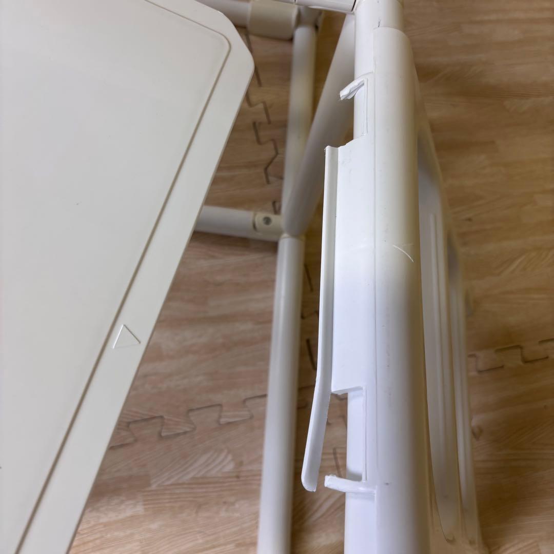 ☆除菌清掃済☆　野中製作所　おりたたみロングスロープキッズパーク　ホワイト