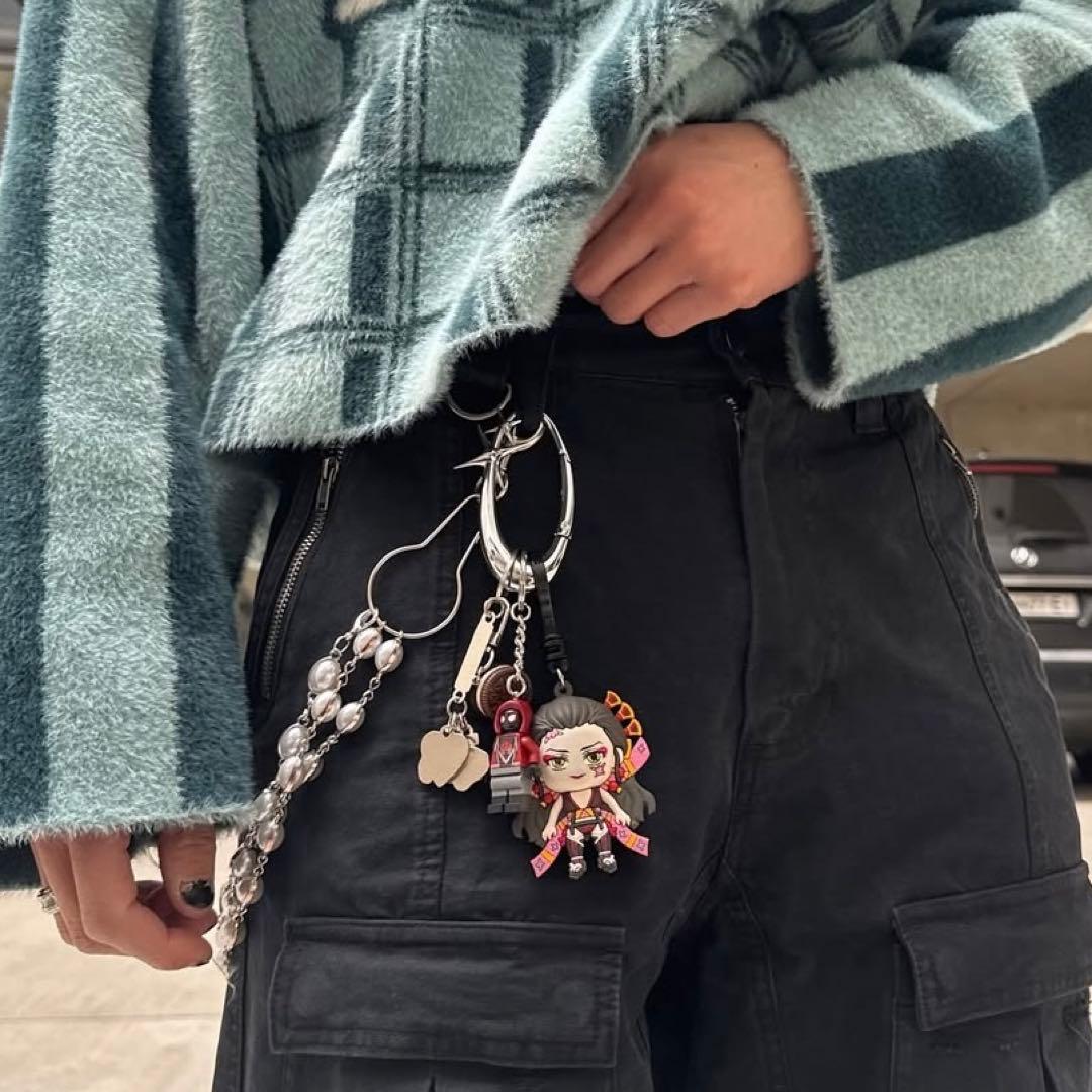 except studios key chain カラビナ 円堂守着用