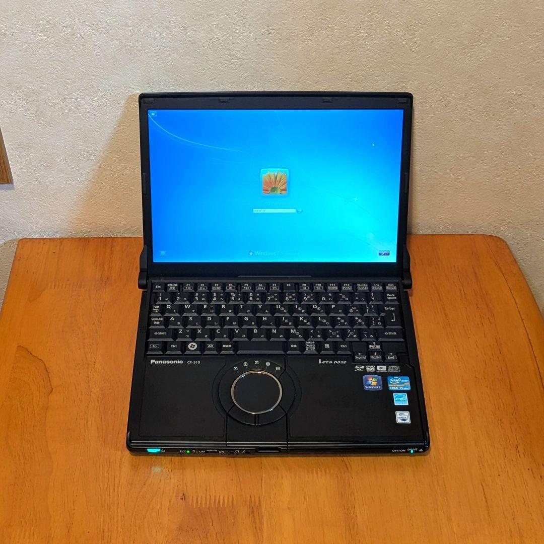 【美品】Let's note S10 CF-S10CYBDR 8GB 240GB