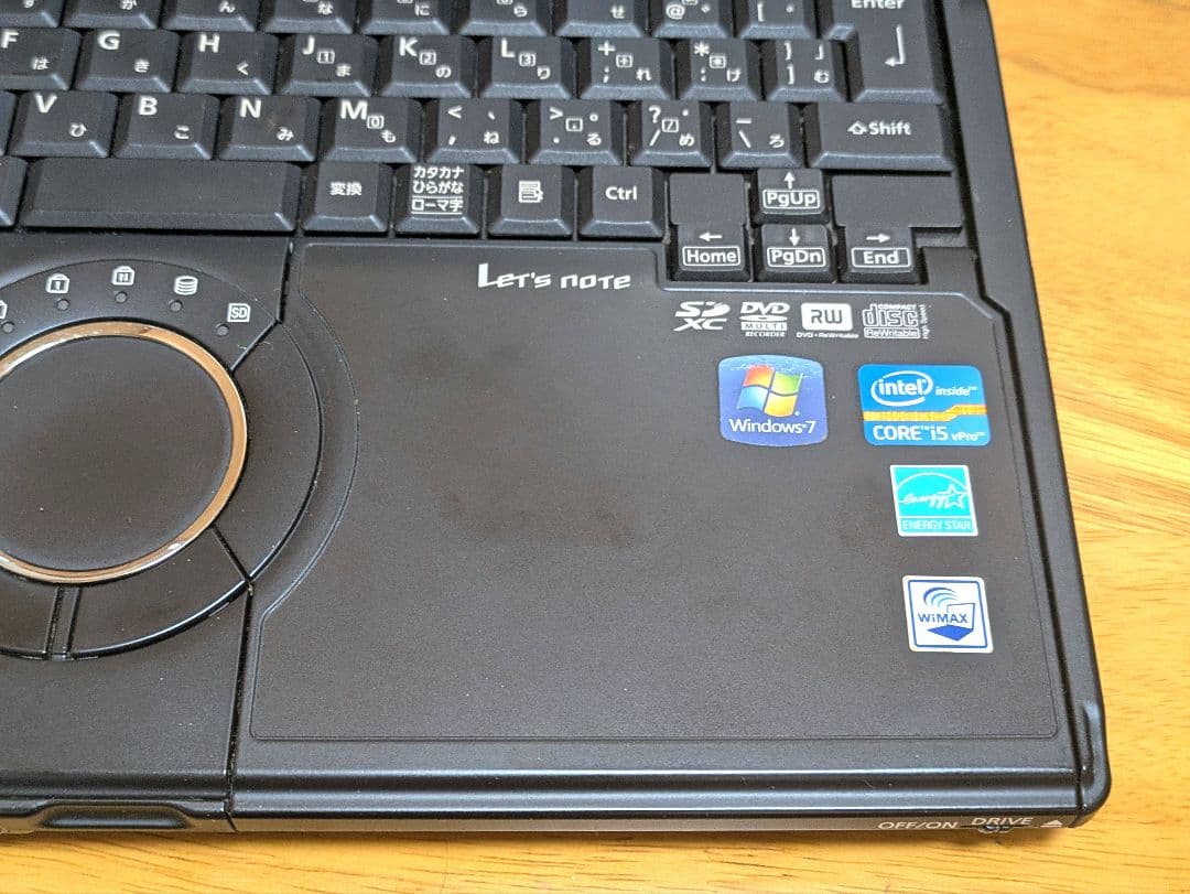 【美品】Let's note S10 CF-S10CYBDR 8GB 240GB