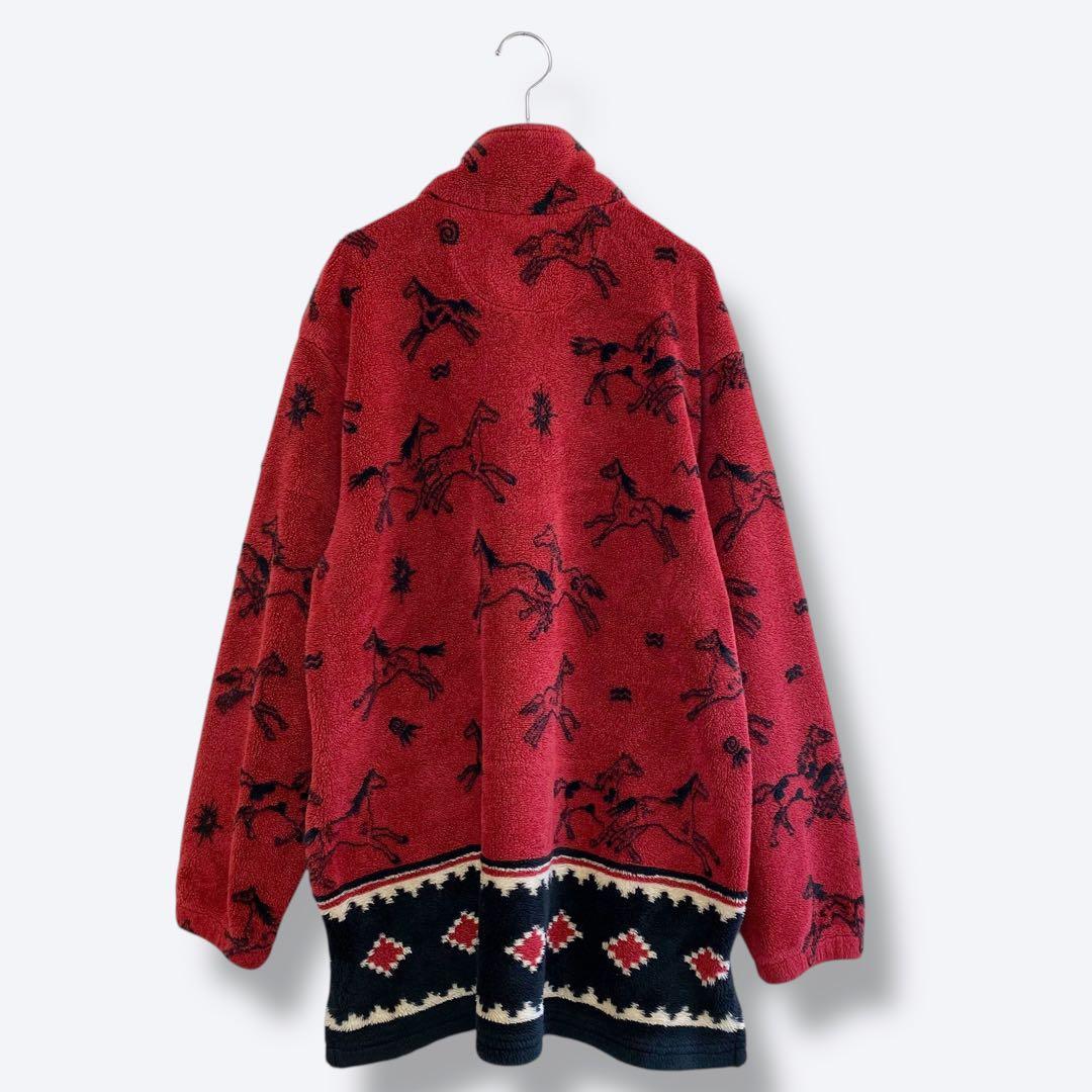 3点¥10,000 ビンテージ 古着 卸 レトロ プルオーバ フリースジャケット