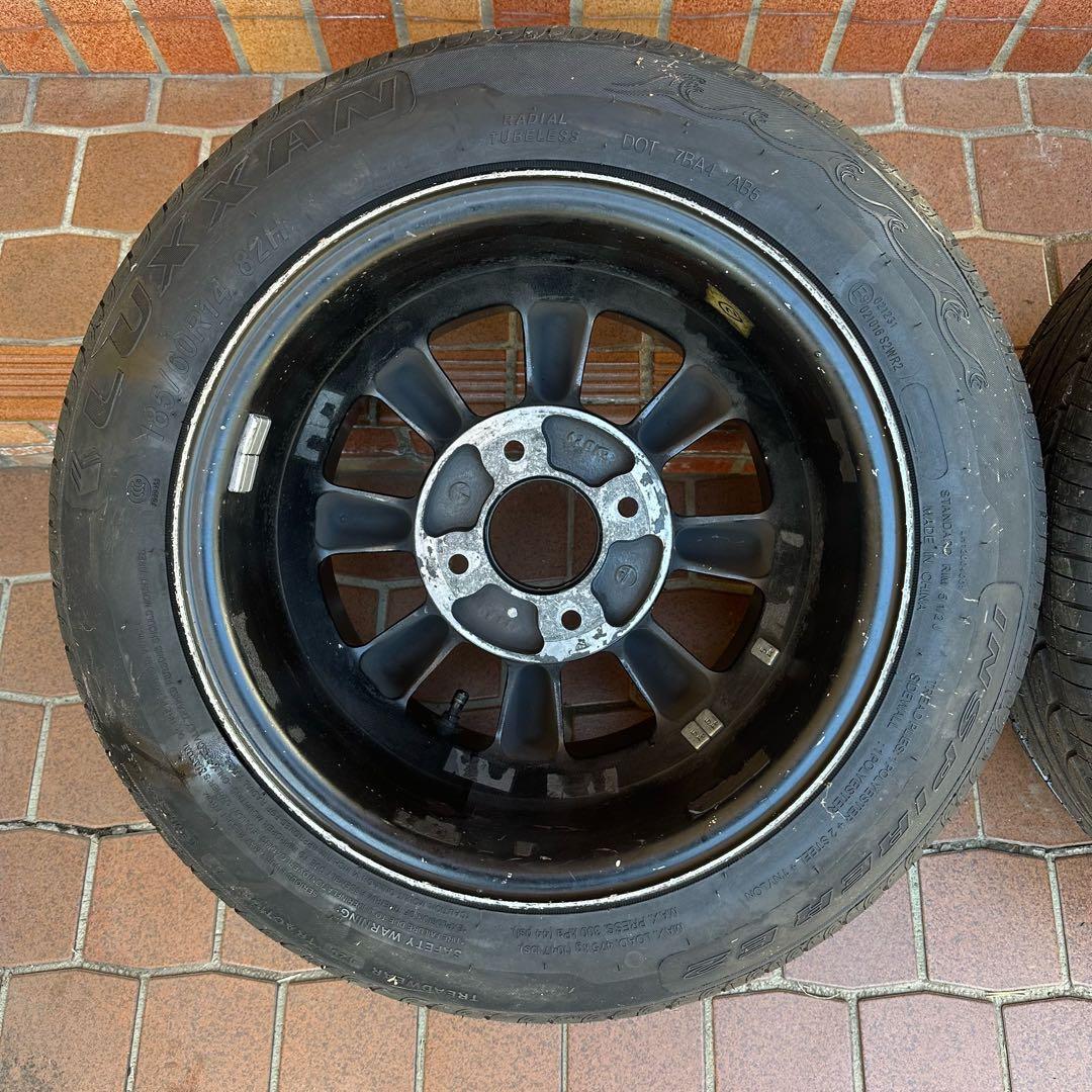 【マコト】 RSワタナベ 14インチ 8J Rタイプ 2本セット