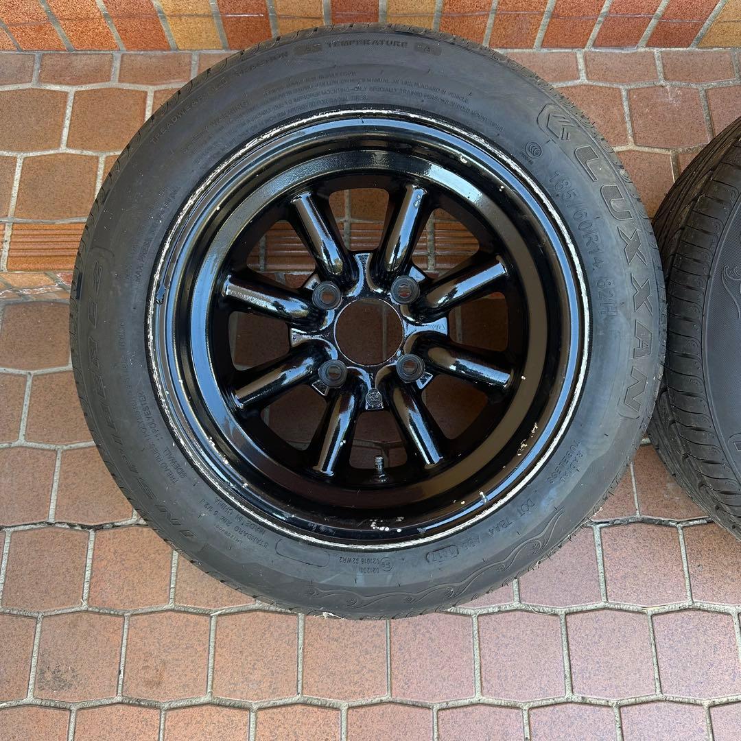 【マコト】 RSワタナベ 14インチ 8J Rタイプ 2本セット