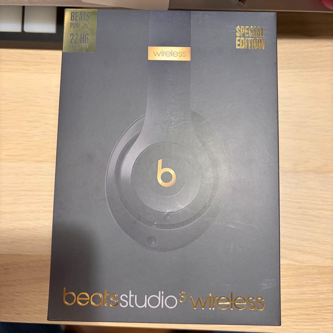 Beats Studio3 ワイヤレスヘッドホン ゴールド