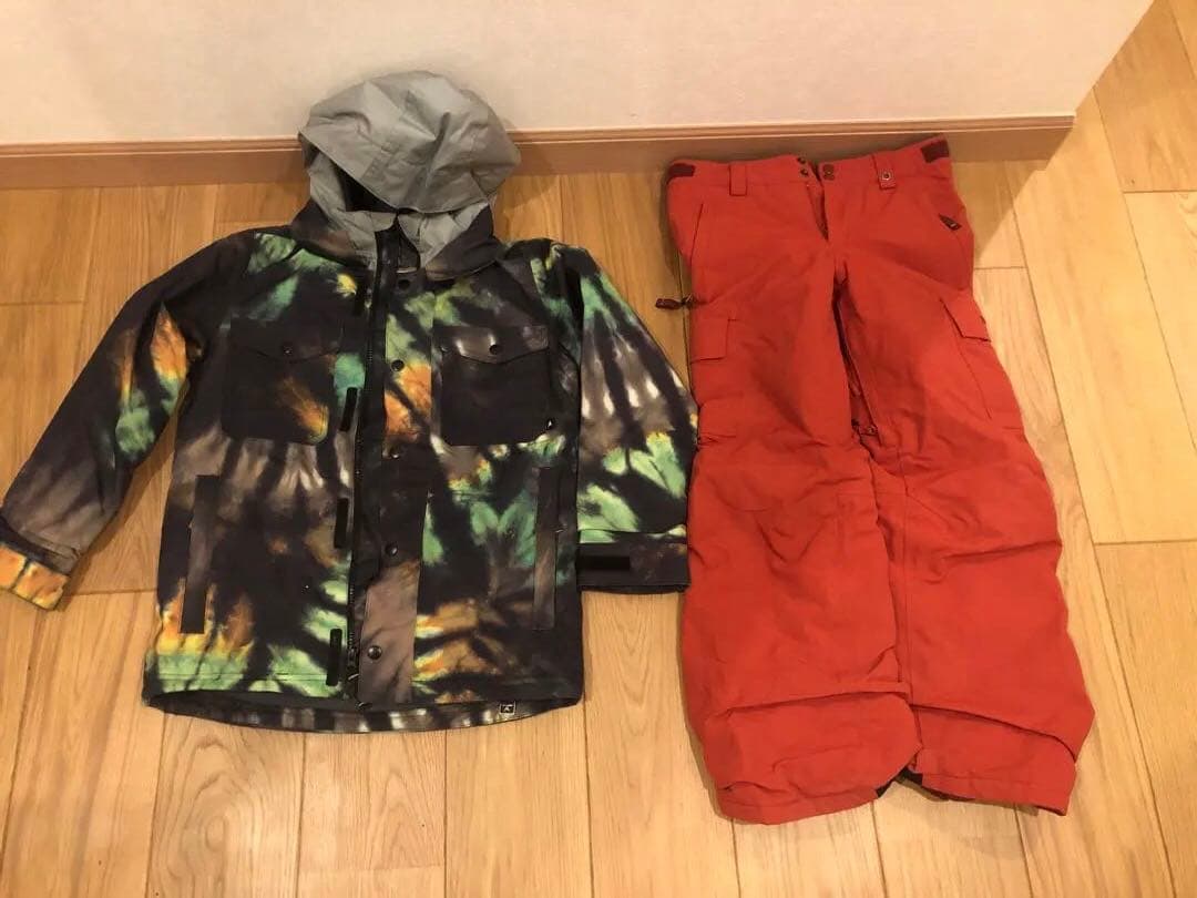 バートン　キッズ　スノーボードウェア セット　130〜140相当　burton