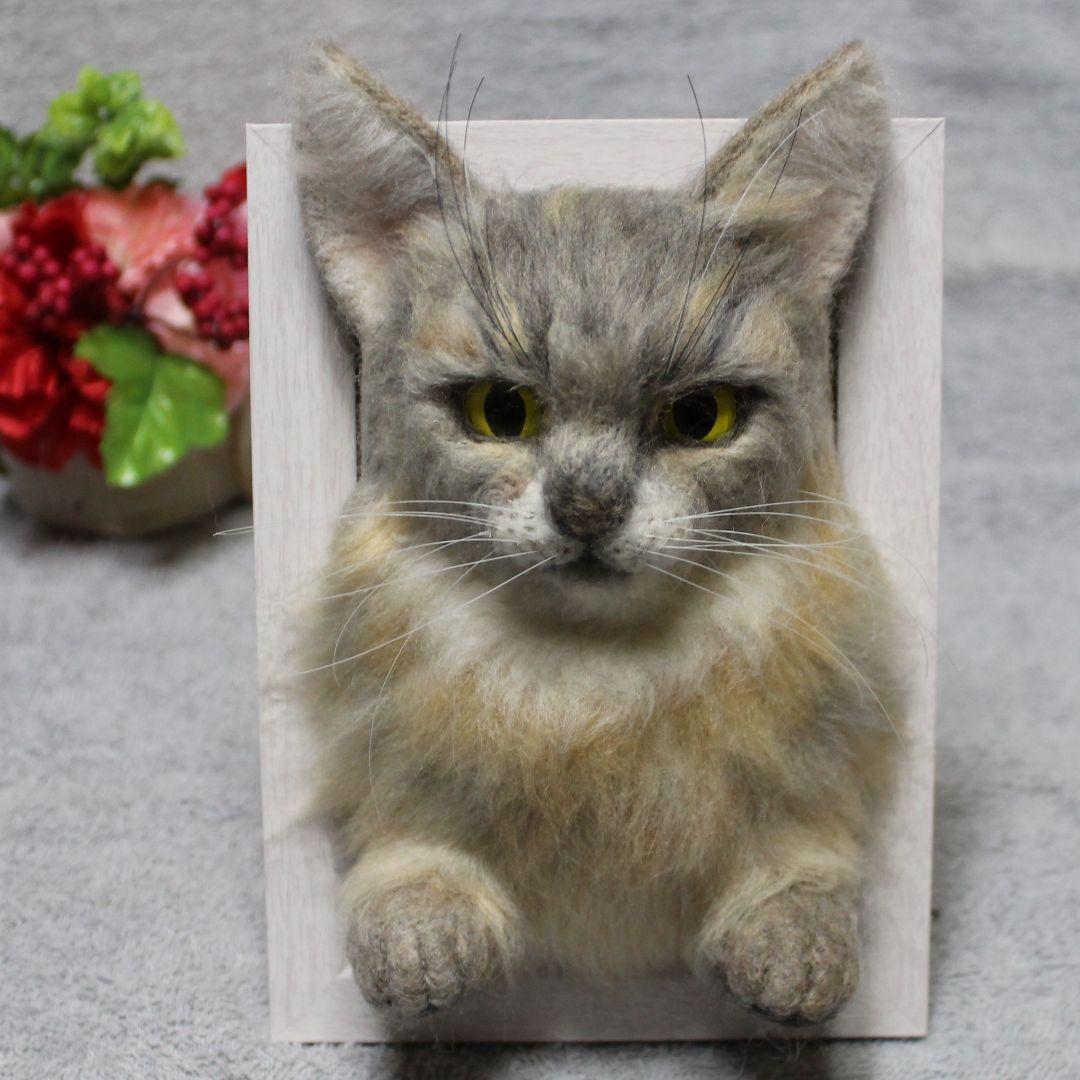 あまねさま専用 羊毛フェルト 額飾り