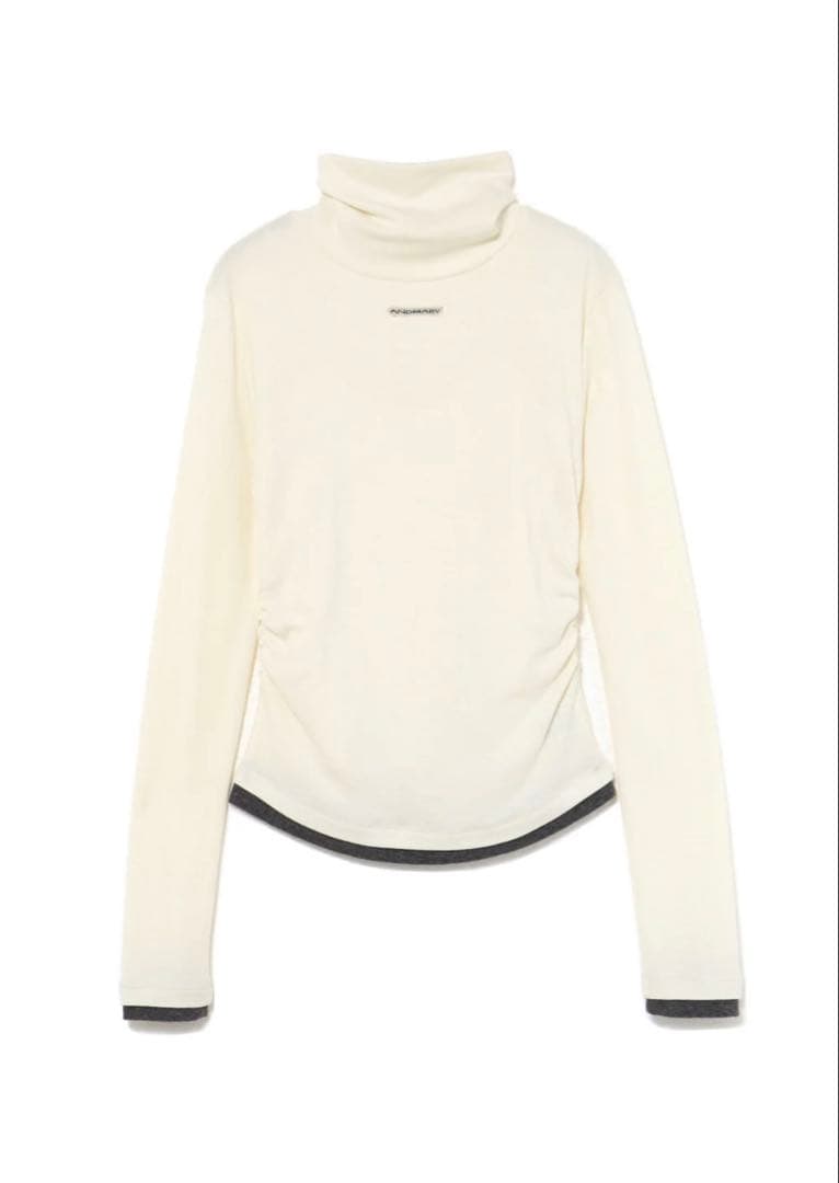 トップス ANDMARY Ava layered tops ivory