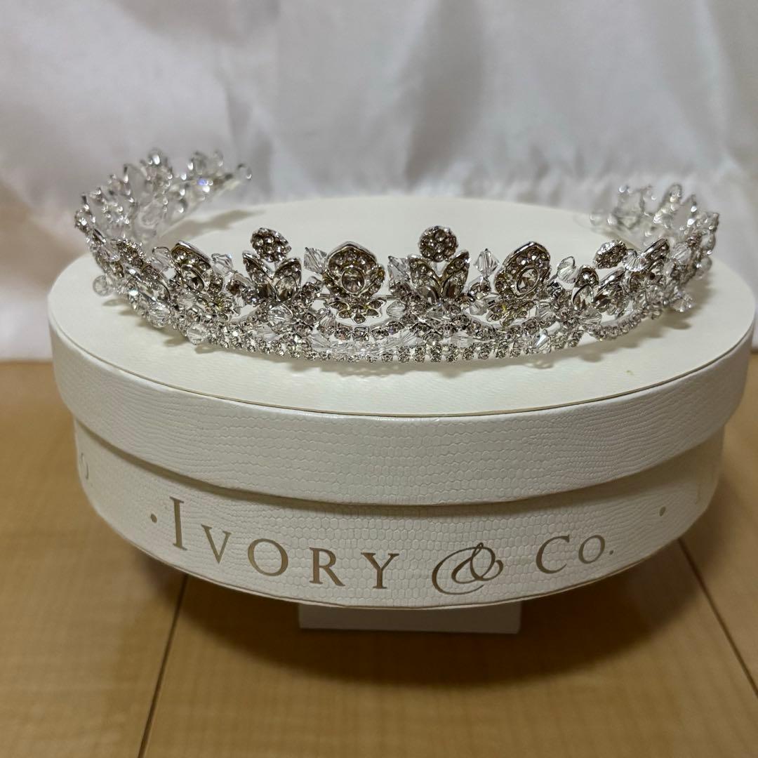 IVORY & CO. シルバー ティアラ 新品未使用