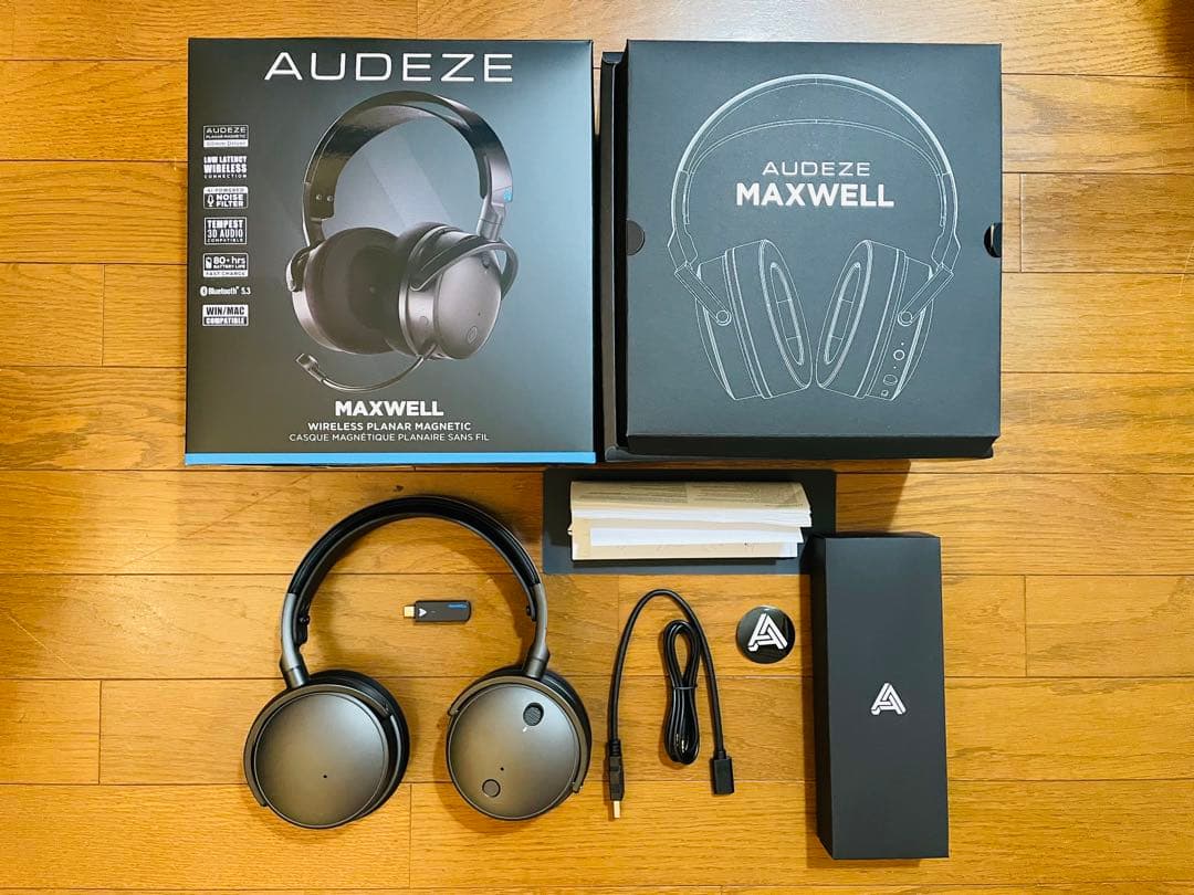 AUDEZE MAXWELL ワイヤレスヘッドセット ゲーミングヘッドセット