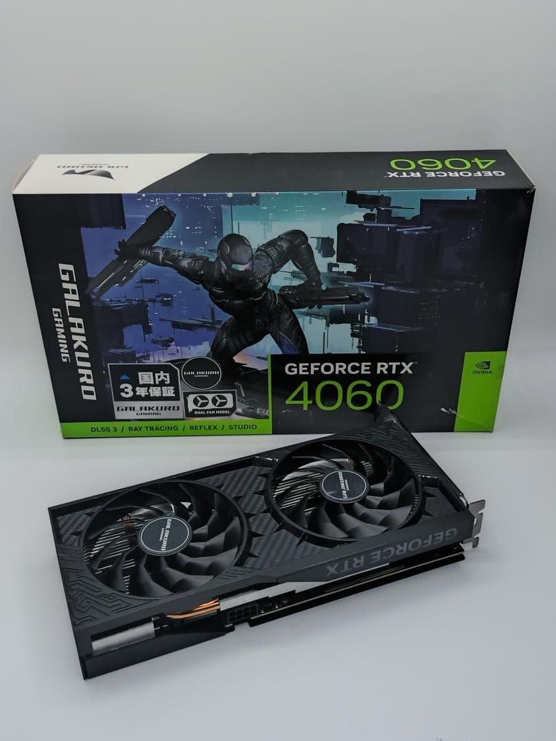 RXT4060 グラフィックボード GG-RTX4060-E8GB/OC/DF