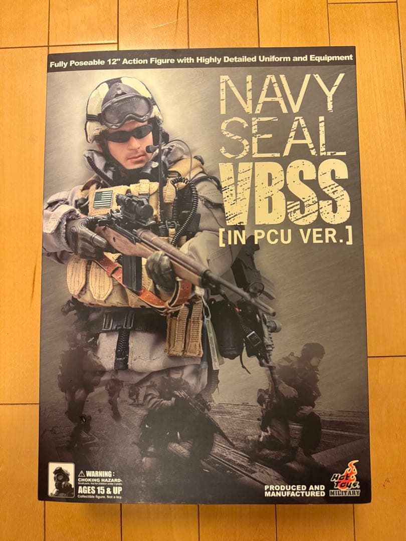 ホットトイズ　ミリタリーフィギュア　1/6 NAVY SEAL VBSS