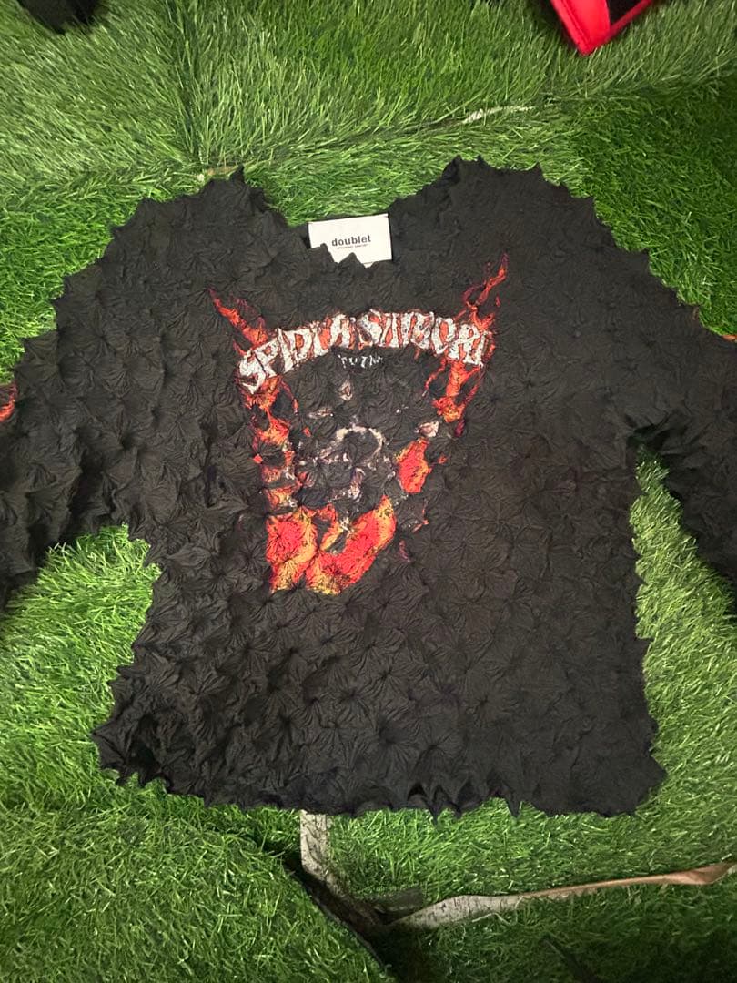 トップス doublet shibori spider sweater