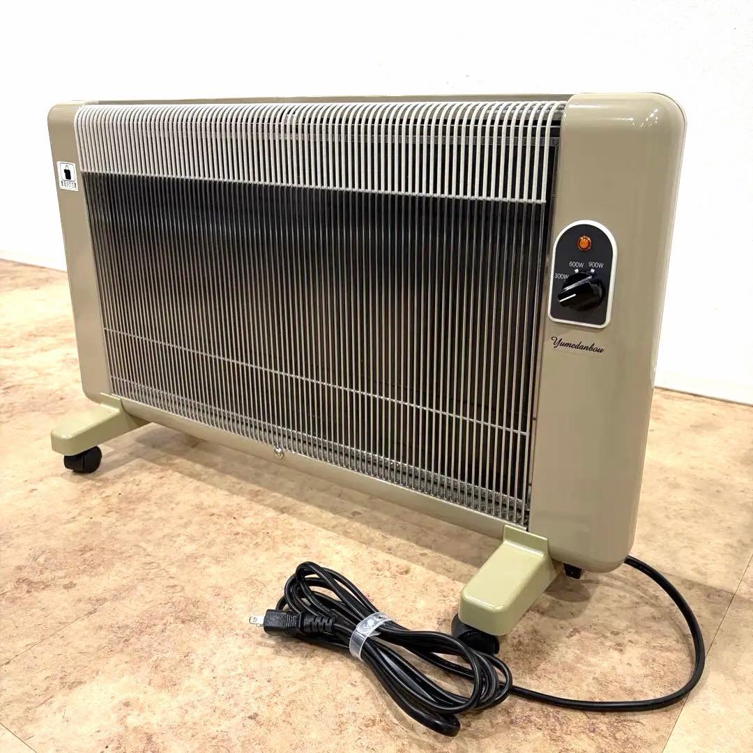 【2024年製】 夢暖望 900型 日本製 遠赤外線 パネルヒーター ベージュ