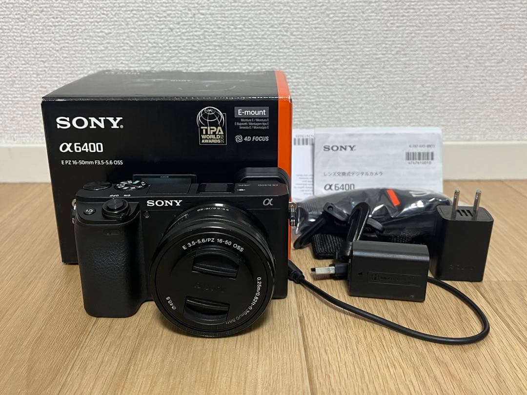 【極美品】SONY α6400 ズームレンズキット