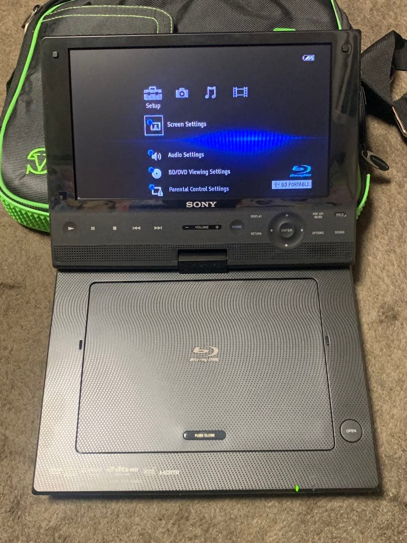 U*☆様 動作確認済み　BDP-SX910 ポータブルBlu-ray&DVDプレ