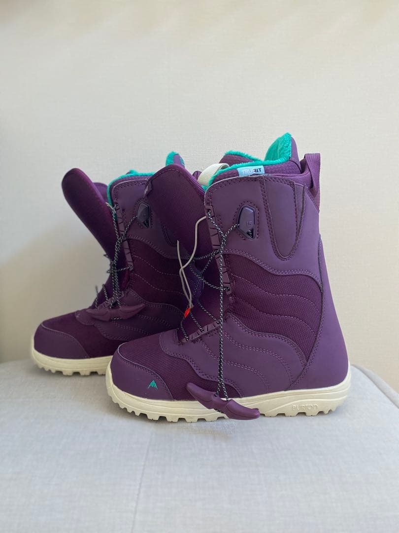 BURTON スノーボードブーツ 紫　ブーツ　23.5