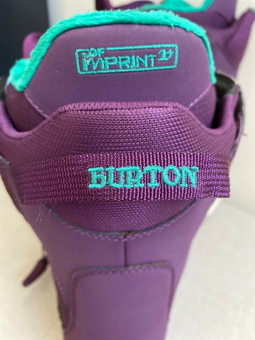 BURTON スノーボードブーツ 紫　ブーツ　23.5