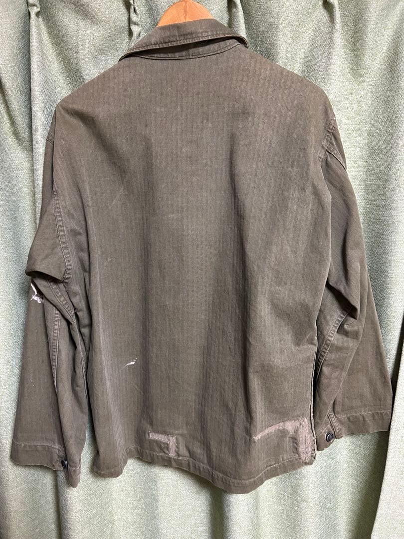 40s U.S.ARMY M-43 HBTジャケット 13スターボタン