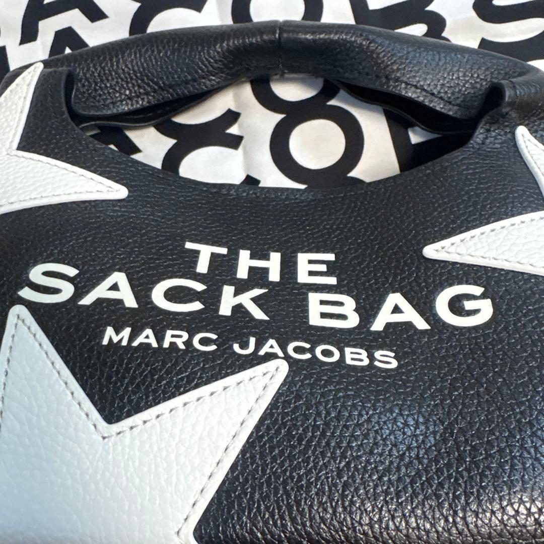 【新品】マークジェイコブス　スター パッチワーク ハンドバッグ　星柄　ポーチ付き