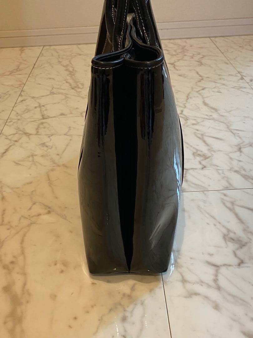 RYORYO　濱野　エナメル　トートバッグ