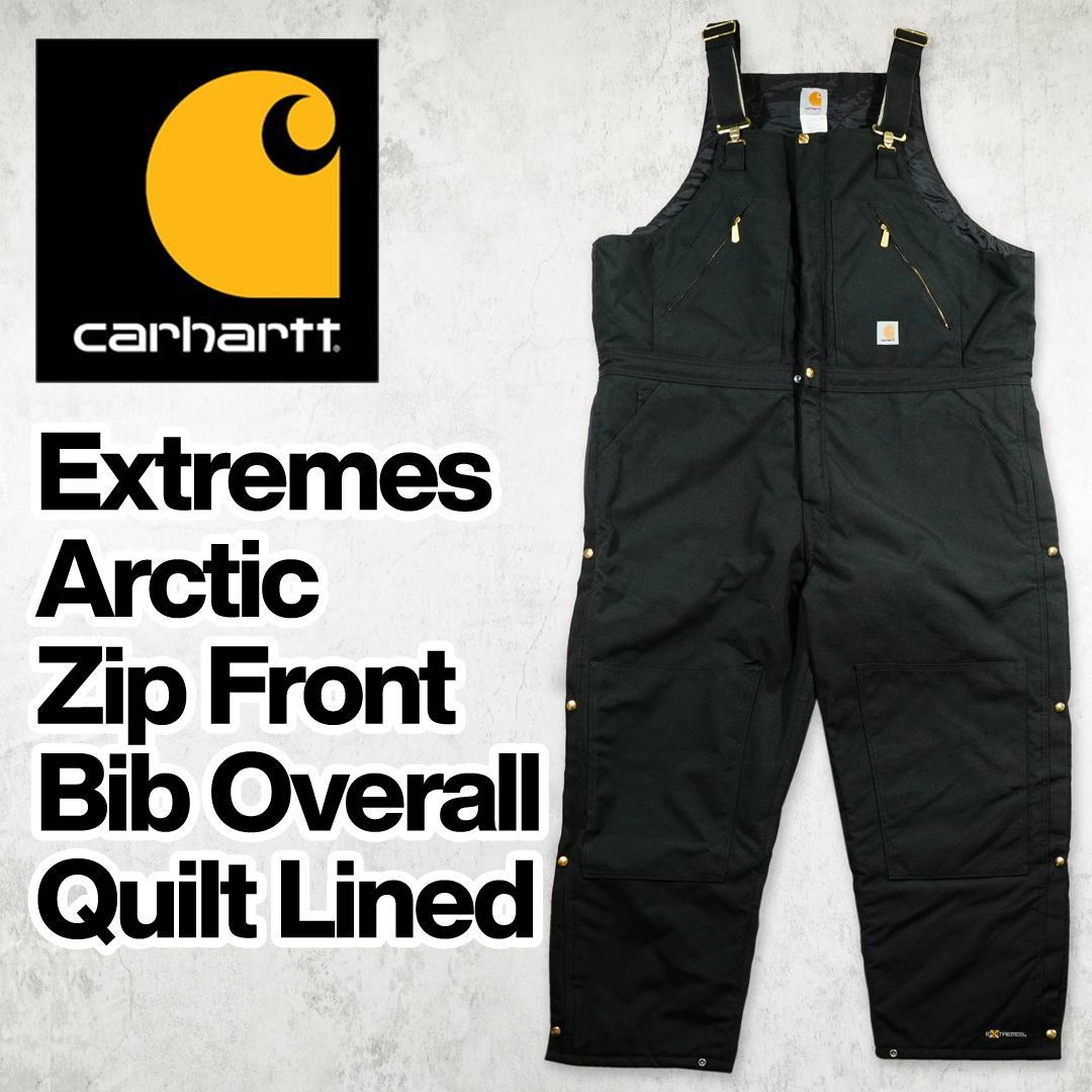 Carhartt エクストリーム ダブルニー オーバーオール 裏キルティング