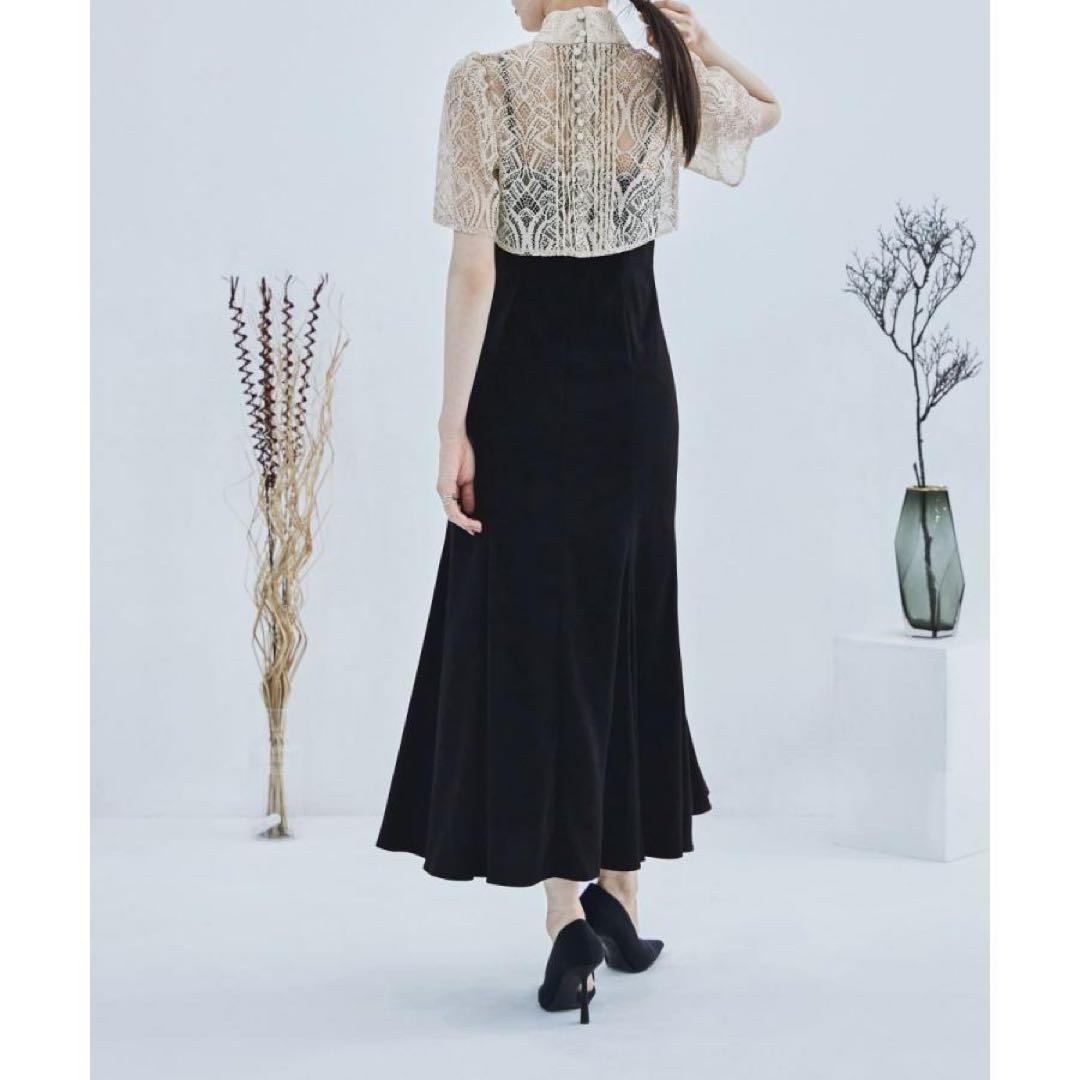 美品3wayレースボレロ&マーメイドキャミドレス　結婚式　お呼ばれ　etoll