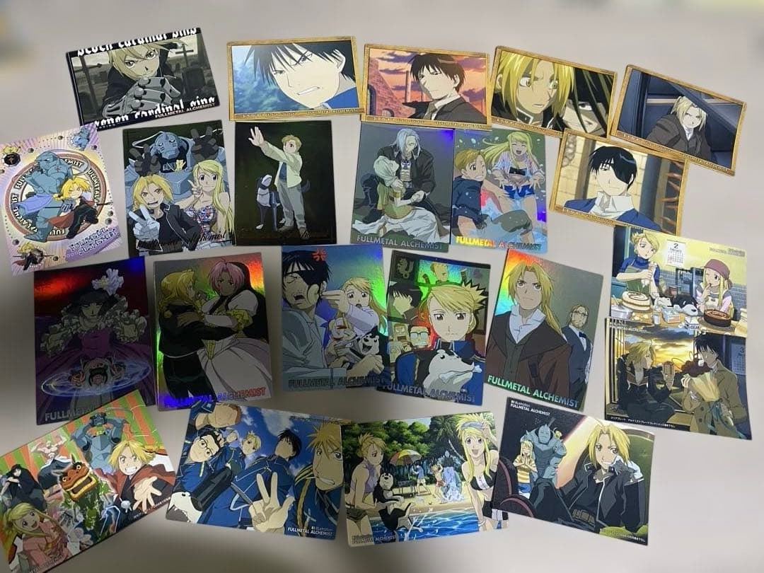 鋼の錬金術師 カードダスマスターズ 87枚セット ダブりあり　エド　ロイ