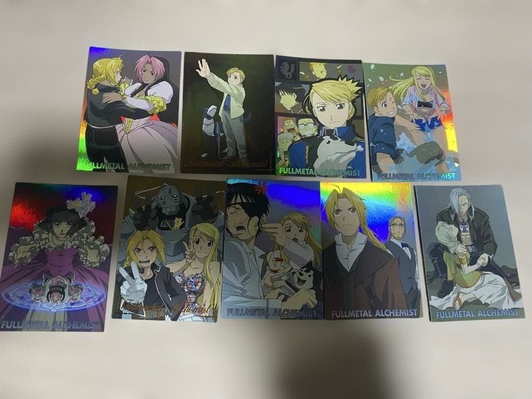 鋼の錬金術師 カードダスマスターズ 87枚セット ダブりあり　エド　ロイ