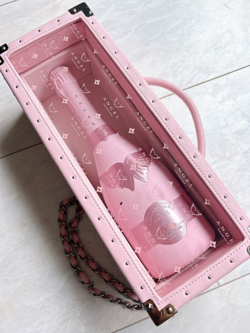 エンジェルシャンパン ドゥミセック ピンク ロゼ 750ml