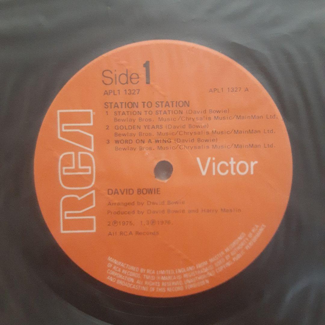 DAVID BOWIE STATION TO STATION UK盤