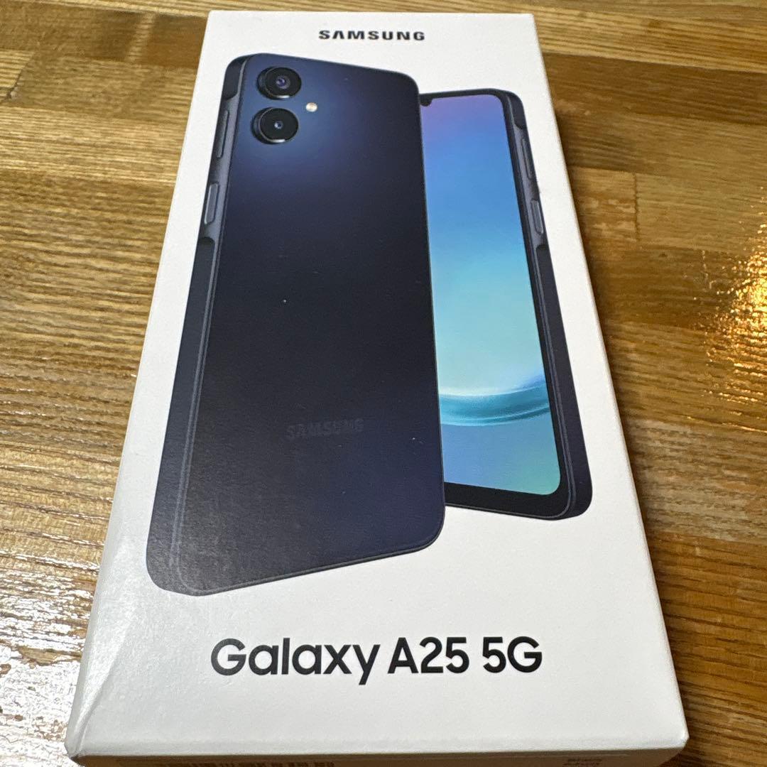 【未使用】Galaxy A25 5G Black