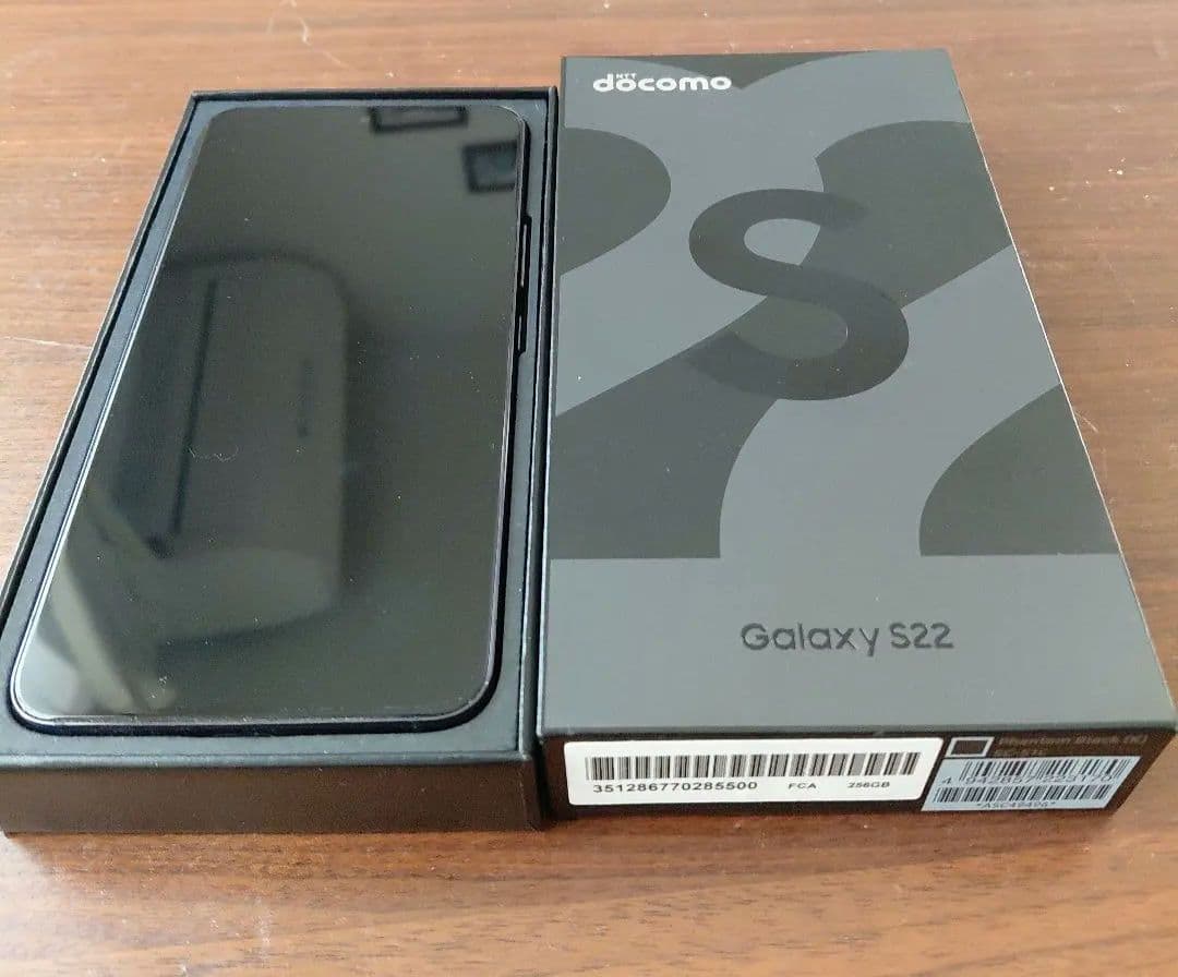 スマートフォン本体 SAMSUNG GALAXY S22 Phantom Black