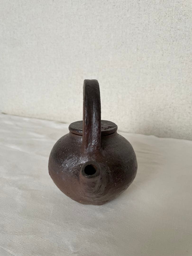 國吉清尚 作　焼締 土瓶