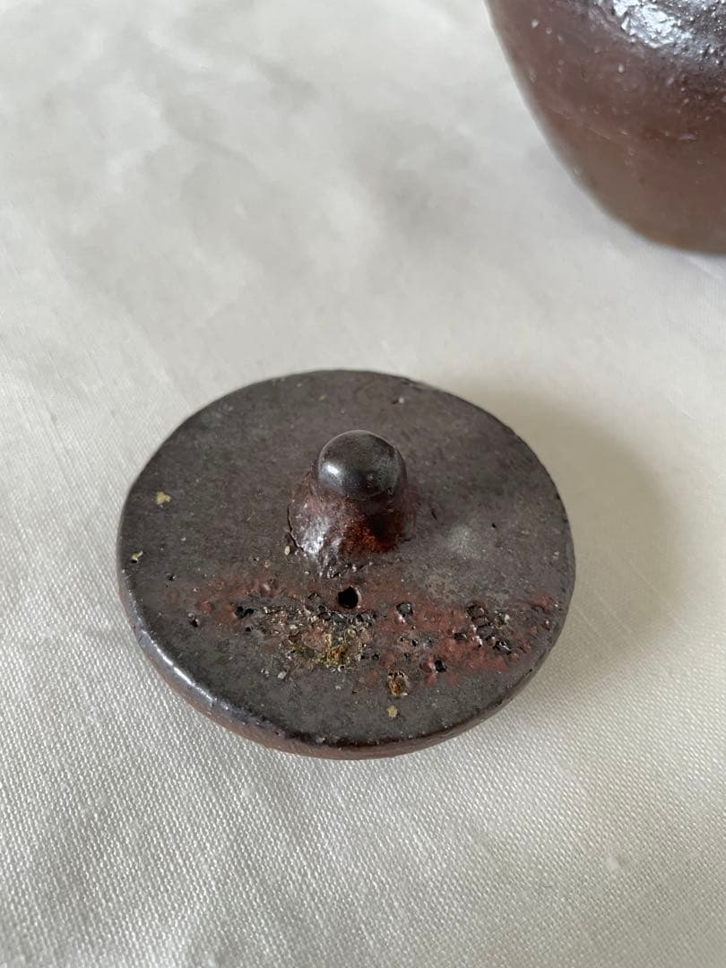 國吉清尚 作　焼締 土瓶