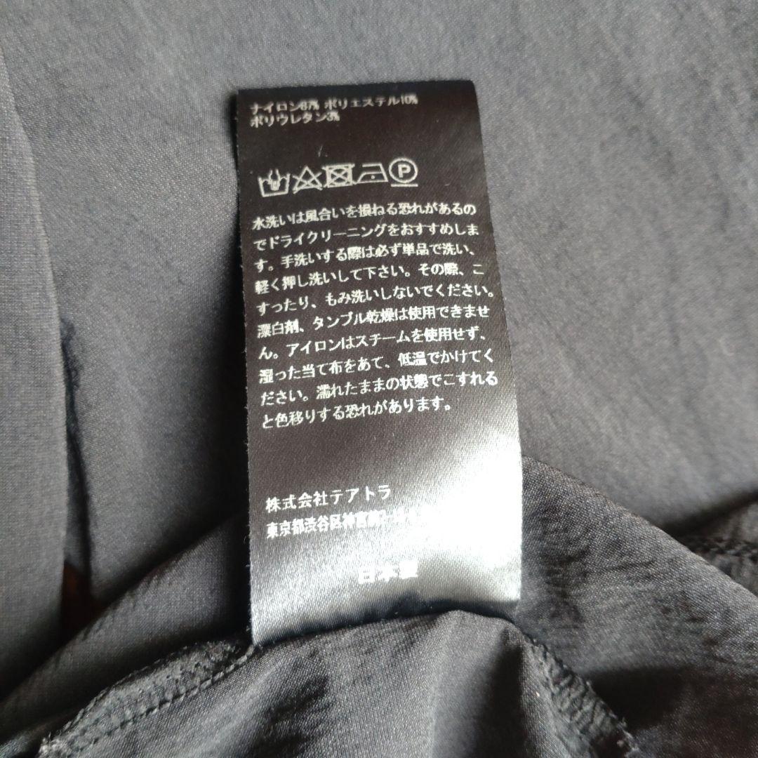 TEATORA TT-Polo-DR ブラック ポロシャツ