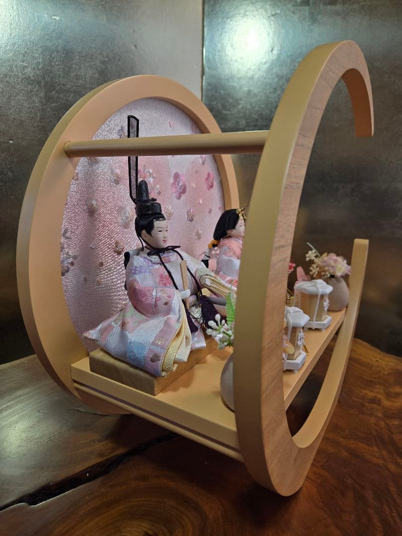 Oreo【一点限り】雛人形 ケース飾り　K57