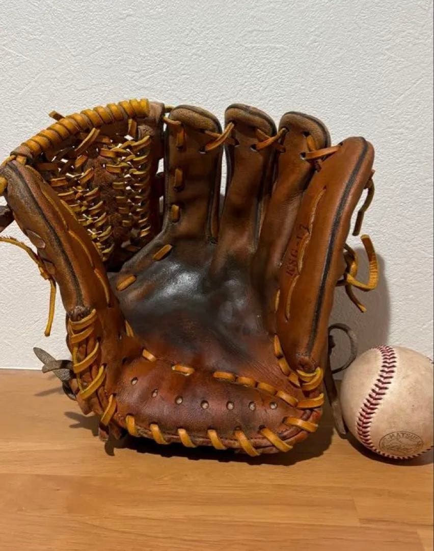 マ*ー様 良型　久保田スラッガー　硬式用　一般用　内野手用　オールラウンド　KS