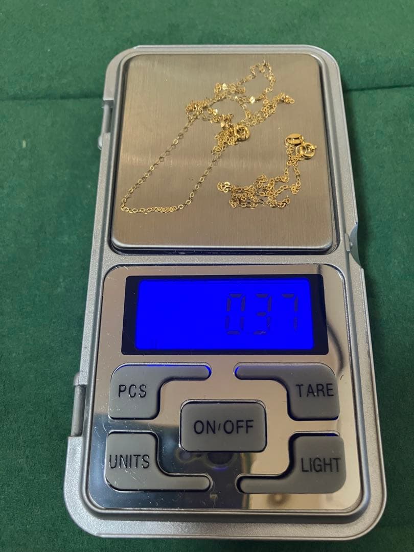 k18 ペタルチェーンネックレス＆ブレスレット