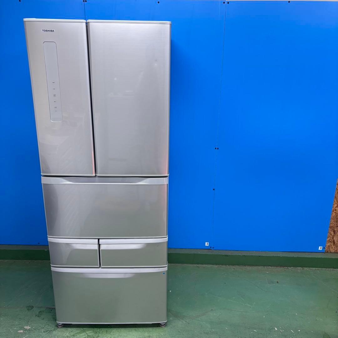 642 東芝　6ドア　観音開き　フレンチドア　大型冷蔵庫　400L〜500L