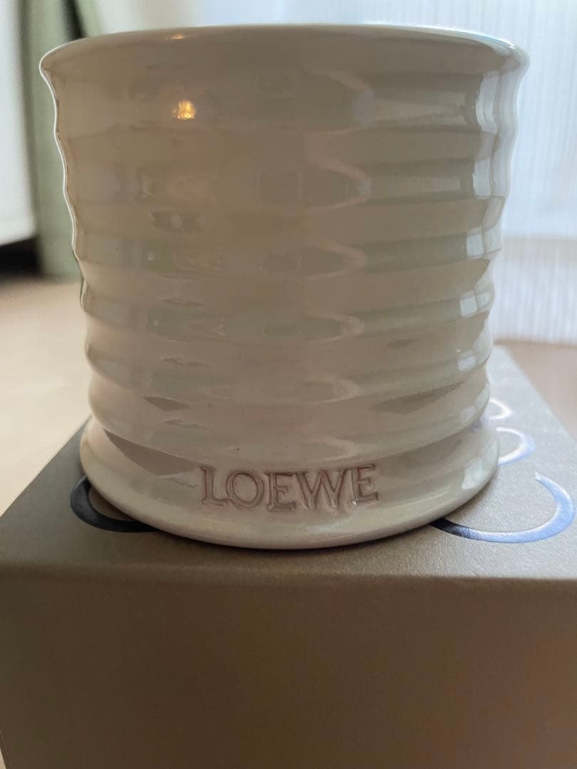 LOEWE キャンドルホルダー キノコデザイン 陶器製